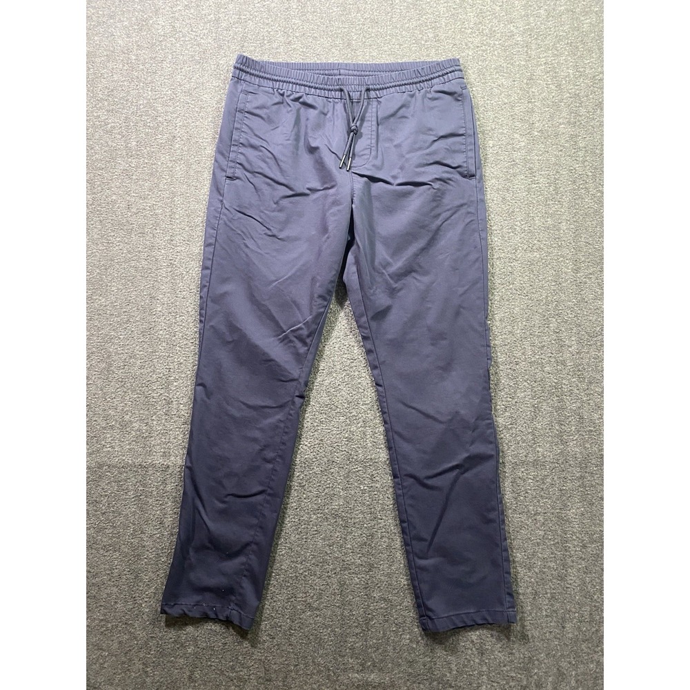 Calvin Klein Mens Slim Fit Jogger Pants Blue Size M
